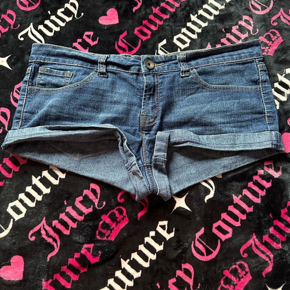 No-boundaries Women's Blue and Navy Shorts